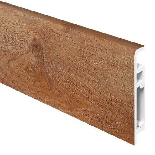 Фото Плинтус Aberhof Luxe Дуб Арден Дуб Рыцарский (70х13х2000 мм)