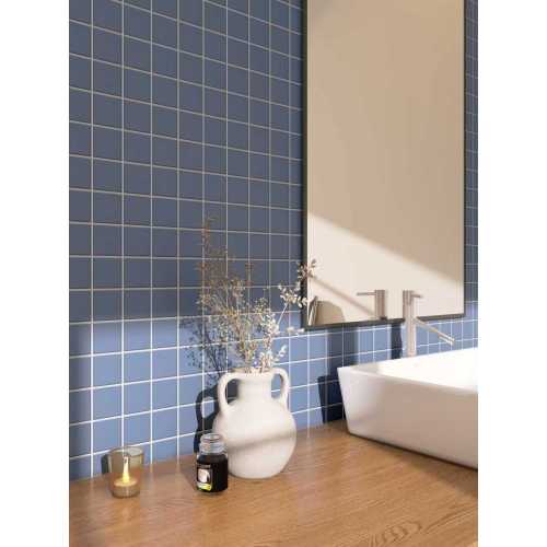 Фото Мозаика из керамогранита Bonaparte Arene Blue 48х48 (306х306х6 мм)