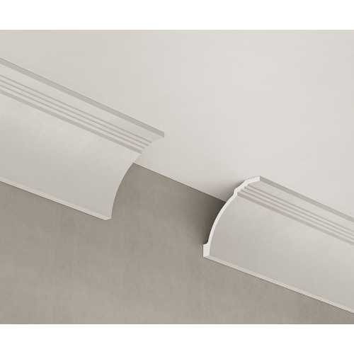 Фото Карниз под покраску Cosca KX064 из экополимера (84х80х2000 мм)