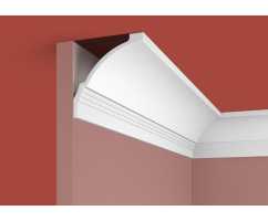 Карниз под покраску Cosca KX064 из экополимера (84х80х2000 мм)