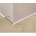 Маленькое фото Плинтус напольный Cosca PL015 под покраску, белый (10х21)