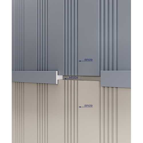 Фото Стеновая панель Cosca RP019 экополимер (156 × 12 × 2800 мм)