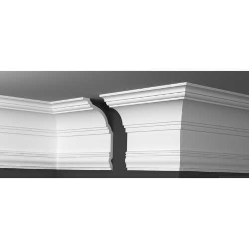 Фото Карниз Де Багет под покраску, XPC полистирола ДП 51/250 (217х125х2000)