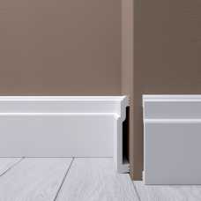 Плинтус напольный Де Багет XPC полимер H9 (110х18х2000)