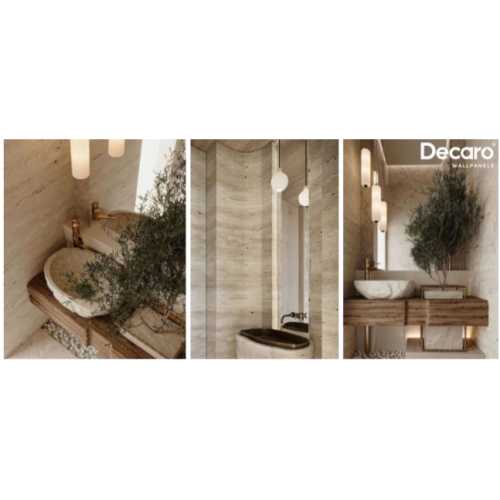 Фото Гибкий камень Decaro WallPanels Flex Stone D1008 Steps / Ступени (1 шт= 3.36 м2)