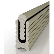 Профиль разделительный Decaro Rizz Бронзовый анод (3*3000)