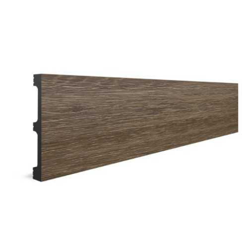 Фото  Плинтус напольный, влагостойкий Decor Dizayn 708-66SH (80*13*2400)