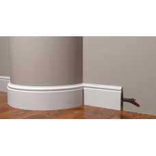 Плинтус гибкий Decor Dizayn DD701 Flex под покраску, белый (100*16*2000) Плинтус гибкий Decor Dizayn DD701 Flex под покраску, белый (100*16*2000)