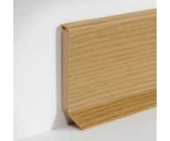 Плинтус напольный, гибкий Dollken (Долкен) S100 Flex 2545 Дуб светлый 100x15х2575 (1уп=10 шт)