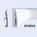 Маленькое фото Плинтус напольный Hiwood B180V2 под покраску, белый, широкий (180*24*2000)