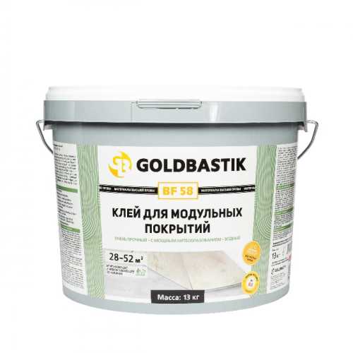 Фото Клей для модульных покрытий GOLDBASTIK BF 58 13кг