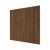 Стеновая панель квадратная МДФ Ликорн - Полосы Орех темный, 500*500*8 мм (4 шт)