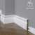 Плинтус напольный под покраску 07-083-18 Madest Decor MDF (83х18х2400 мм)