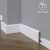 Плинтус напольный под покраску 19-064-10 Madest Decor MDF (64х10х2400 мм)