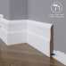 Маленькое фото Плинтус напольный под покраску 01-136-18 Madest Decor MDF (136х18х2400 мм)