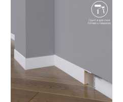 Плинтус MDF 25-040-10, под покраску (вставка в скрытый плинтус)