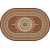 Ковер Merinos Laguna d504 BROWN  1,50*1,90 овал