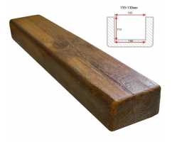 Балка декоративная из полиуретана Arno Decor Модерн 195х130мм Фламбир, длина 1м