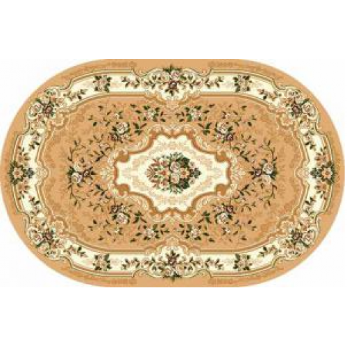 Фото Ковер Merinos Laguna d017 BEIGE 1,50*4,00 овал