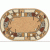 Ковер Merinos Laguna ALBINA 3 BEIGE 1,50*3,00 овал 