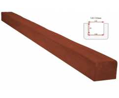 Балка декоративная из полиуретана Arno Decor Модерн 145х120мм Рябина, длина 3м