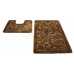 Маленькое фото Набор ковриков Shahintex PP Шоколадный 37 (50*80+50*50 см)