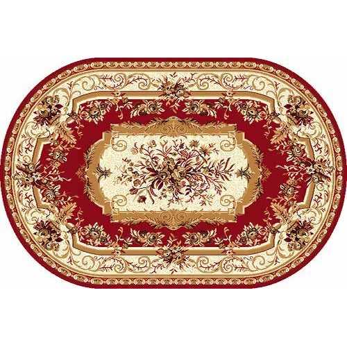 Фото Ковер Merinos Laguna 5439 RED 2,50*3,50 овал