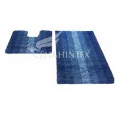Набор ковриков Shahintex Multimakaron 60*90+60*50 синий