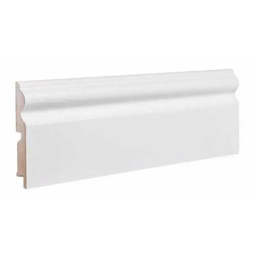 Фото Плинтус напольный под покраску Finitura 150*16*2750 мм RF, Мдф+шпон