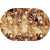 Ковер Merinos Laguna d218 BEIGE ОВАЛ 2,00*3,00 