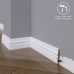 Маленькое фото Плинтус напольный под покраску 04-054-10 Madest Decor MDF (54х10х2400 мм)