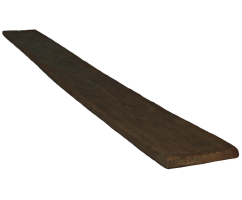 Доска рустик фасадная 190*20мм Дуб темный, длина 3м 