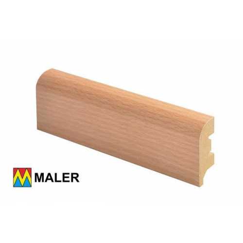Фото Плинтус напольный МДФ Maler Бук 11503, высота 44 мм