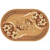 Ковер Merinos Laguna d187 beige овал 2,50*4,00