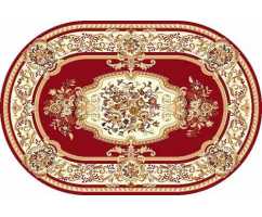 Ковер Merinos Laguna 5602 RED 1,80*2,50 м овал 