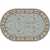Ковер Merinos Valencia Deluxe d251, L.Blue-Brown 2,00*4,00 овал