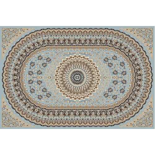 Фото Ковер Merinos Sierra D504, BLUE-BROWN 1,00*2,00