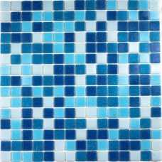 Мозаика стеклянная Bonaparte Aqua 100 (на бумаге) 20х20 (327х327х4 мм)