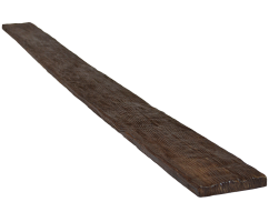 Доска рустик фасадная 120*20мм Дуб темный, длина 2м